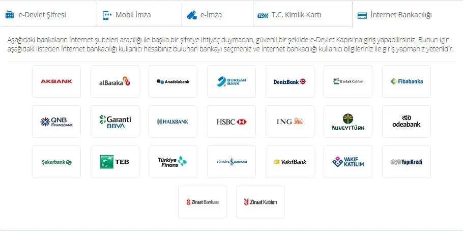 E-Devlet Şifresi Bloke Kaldırma