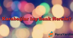 Karabağlar Ing Bank Nerede?