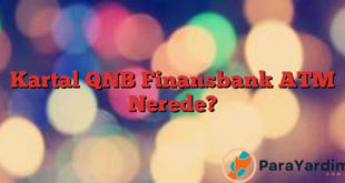 Kartal QNB Finansbank ATM Nerede?