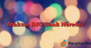 Atakum ING Bank Nerede?